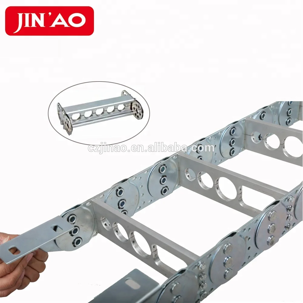 Steel and Stainless Steel Material Hose Carrier Steel Drag Chain