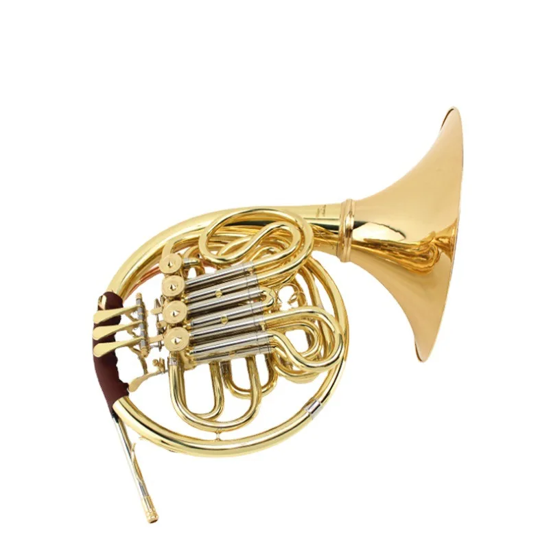 professional Double-row French horn in B flat /F with a French split horn orchestra trumpet for musician