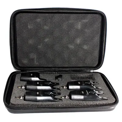 Carptour VX Central 4 Bite Indicator Compact and Reliable Pack of Bite Alarms for Fishing