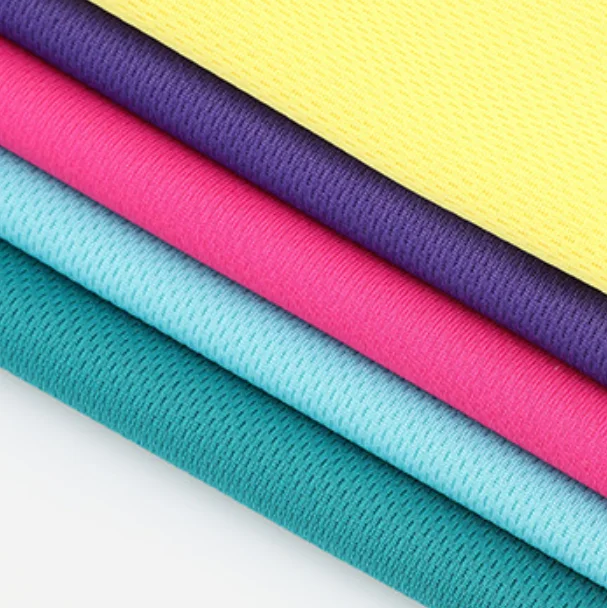 Hot Sale 100 Recycled Polyester Mesh, Soft Interlock Dry Fit Sports Fabric
