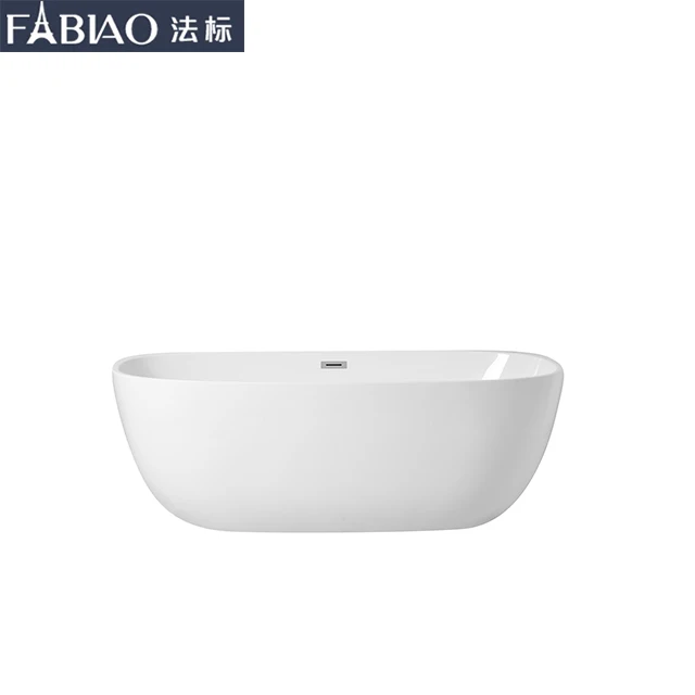 Large custom size oval shape solid surface acrylic resin freestanding bathtub spa equipment with hot or ice bath tub