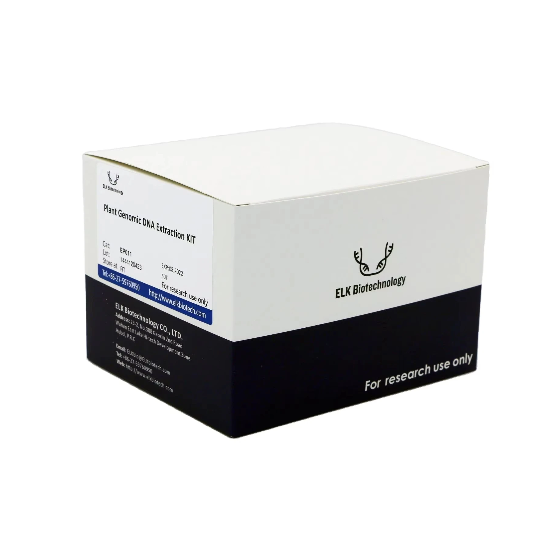 Plant Genomic DNA Extraction KIT, high quality for research use