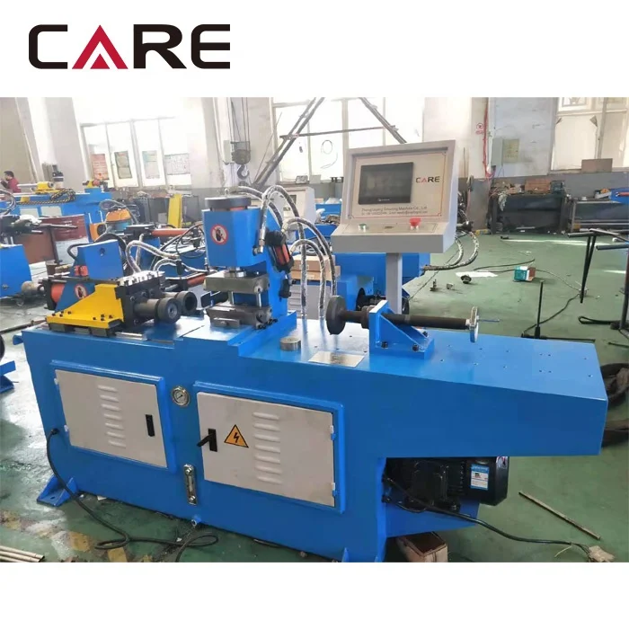  SG-II-60 Auto PLC control hydraulic exhaust pipe expanding machine for tube