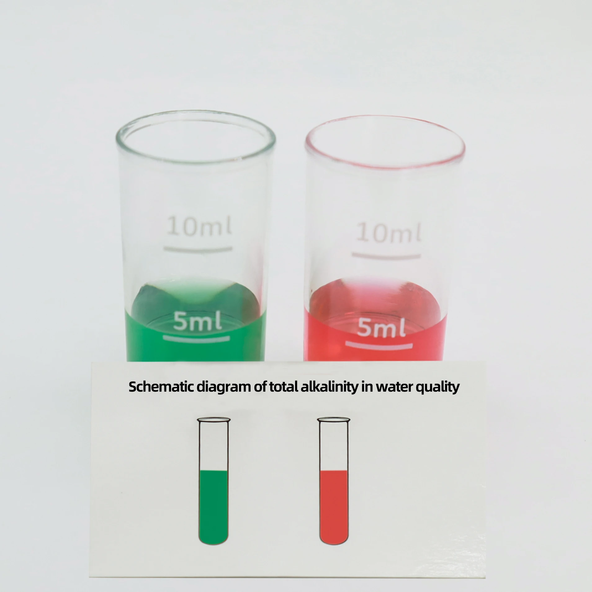 Total Alkalinity Detection Kit Aquaculture Alkalinity Rapid Analysis Kit Fish tank water quality testing agent