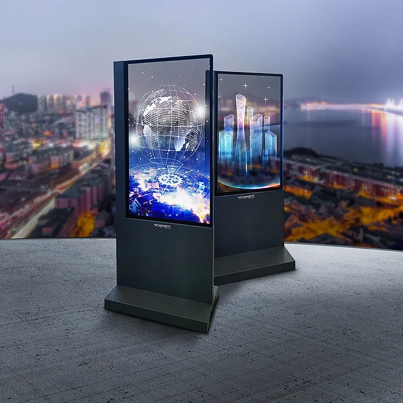 55 дюймов LG панель вывески ooled дисплей интерактивный прозрачный монитор рекламный киоск