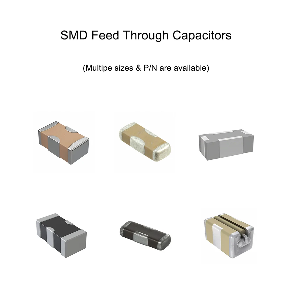 MY GROUP Feed Through Capacitor 2432-002-X7S0-471MLF CAP FEEDTHRU 470PF 20% 1KV AXIAL