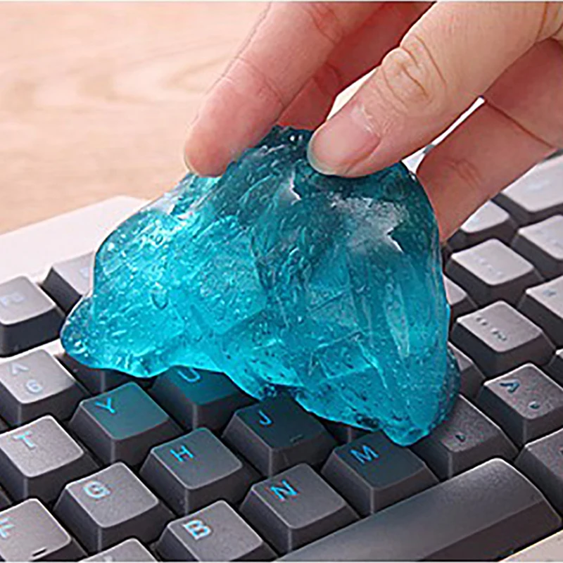 Crystal Cleaning Glue Powder Magic sticky Dust Remover Gel Home Computer Keyboard Clean Tool Car Detail Cleaning Glue