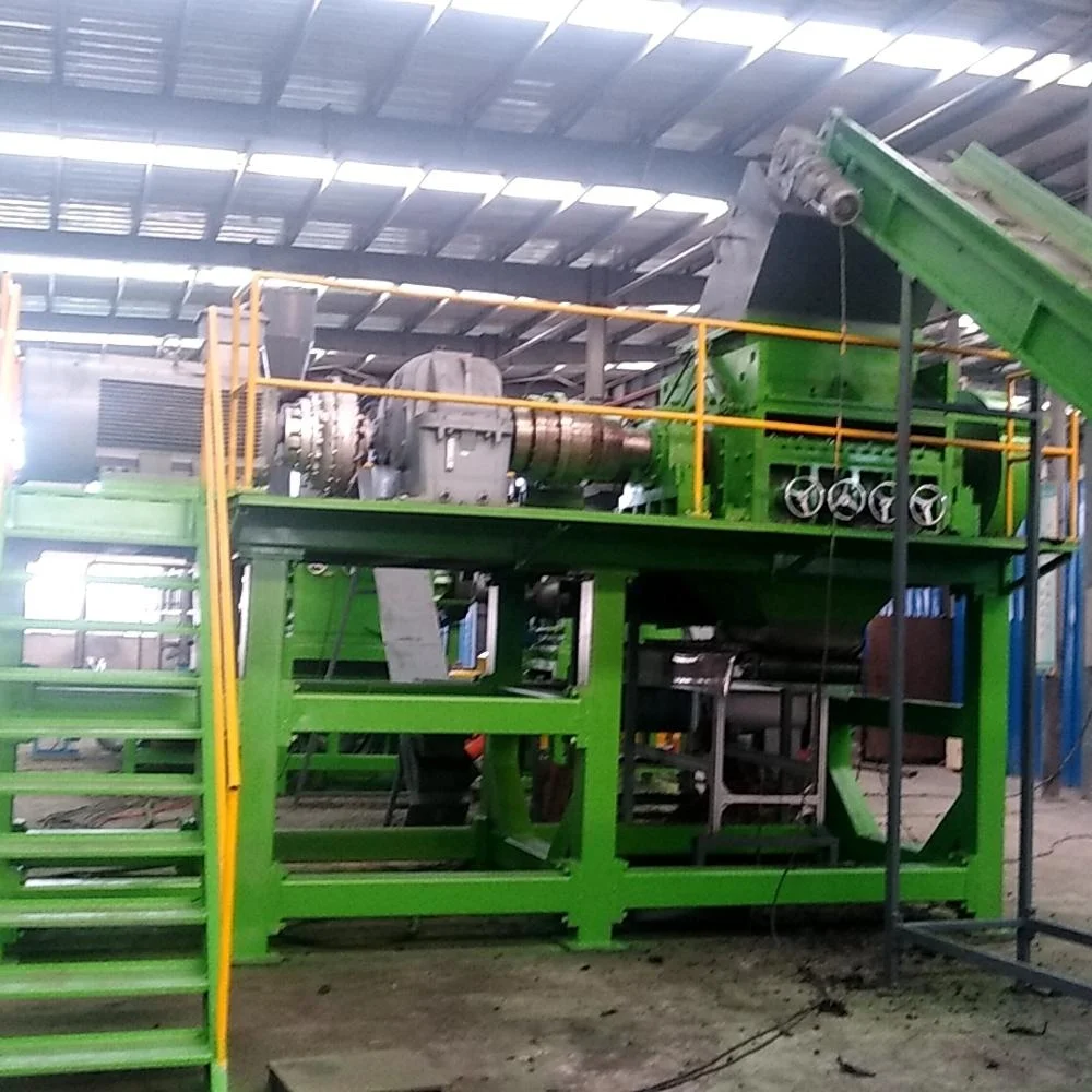 
rubber steel wire separator machine rubber crumb price recycling tyre production line 