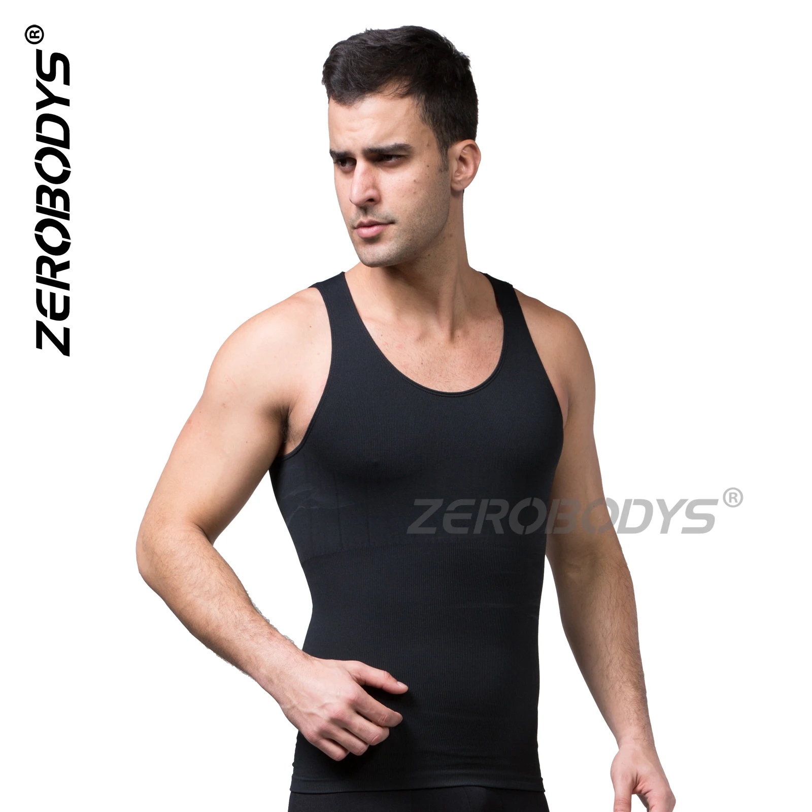 ZEROBODYS W077 Seamless COOLMAX Abdomen Plus Compression Plus Size Body Tummy Control Shapewear