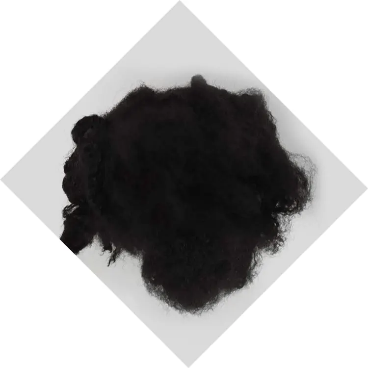 Professional Pet Bottles Recycle Polyester Staple Fiber Two Dimensional Polyester Staple Fiber