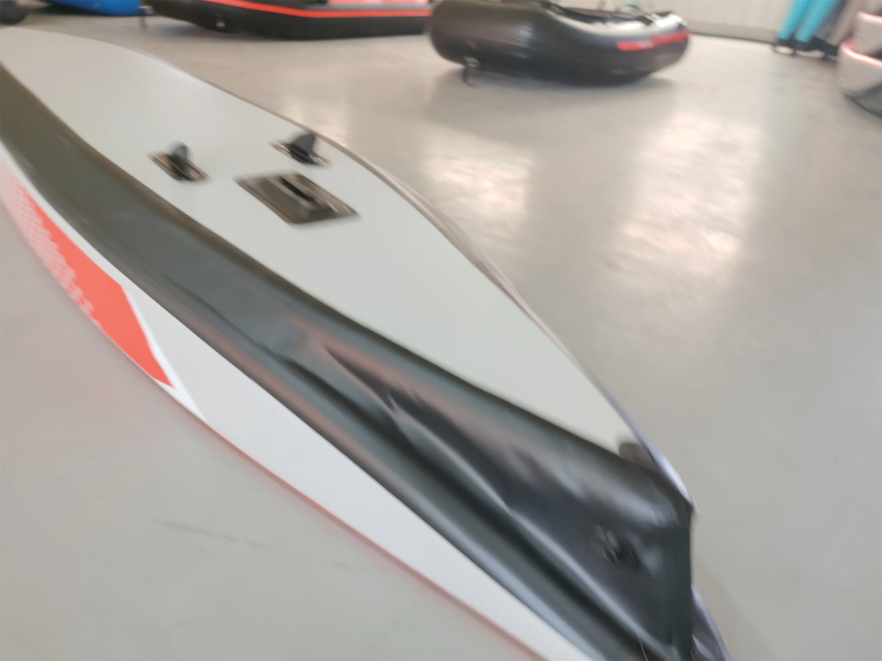 In Stock 13.5ft 410cm Folding Inflatable Kayak Boat Whitewater Canoe For Fishing Rowing