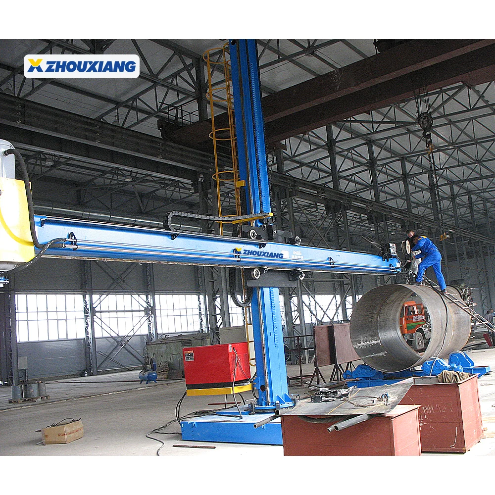 Heavy Type Pipe Seam Welding Submerged Arc Welding Column And Boom Manipulator