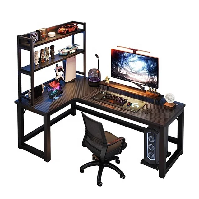 Игровой стол с книжной полкой