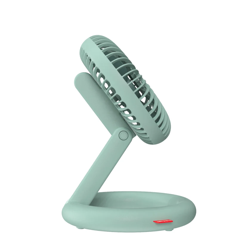 JANPIM Smart Design USB Cordless Charger Camping Emergency Hanging Fan Touch Sensor O-Tabletop Handheld Fan For Students