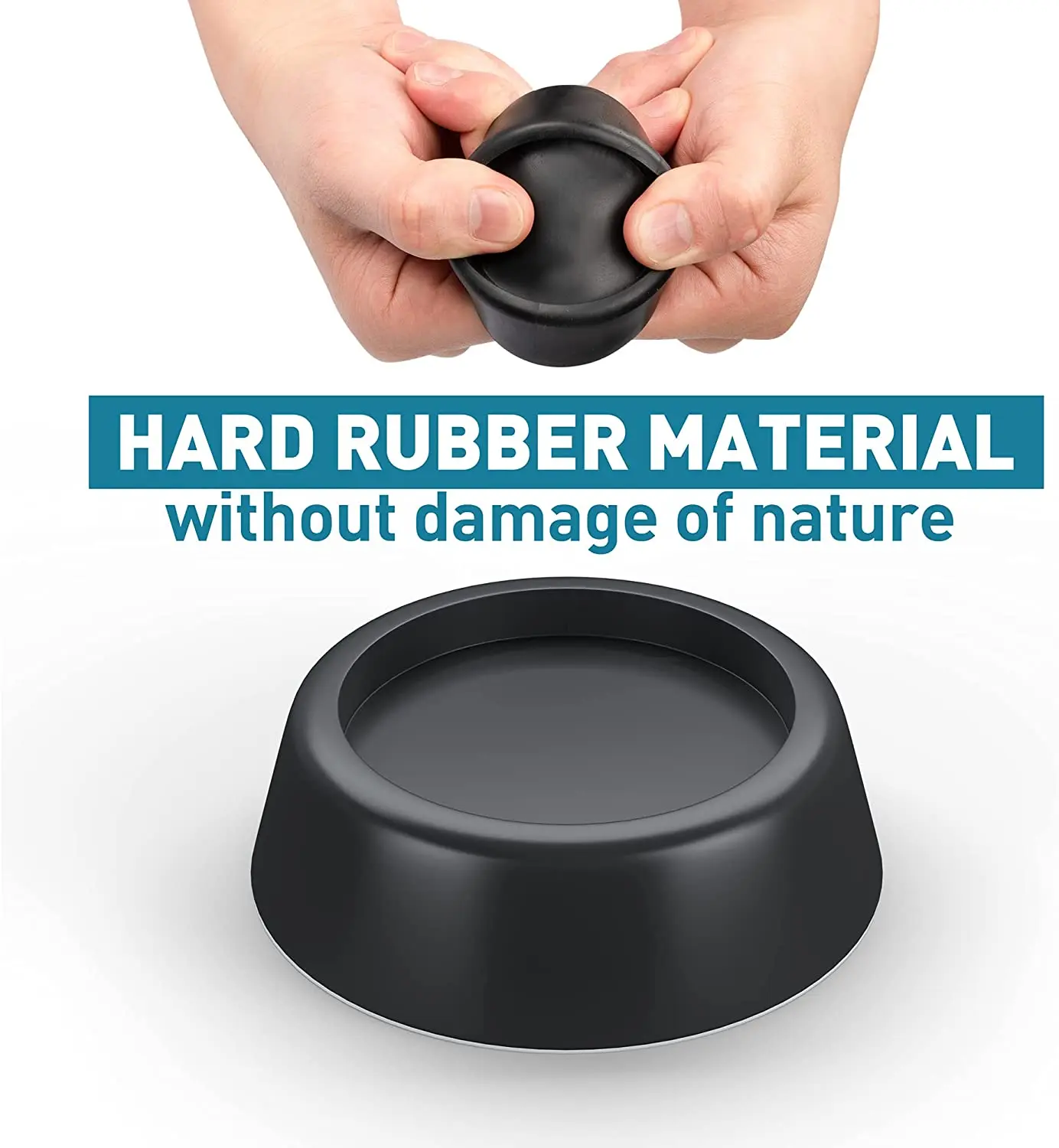 Универсальная анти ходьбы вибрации Нескользящая амортизатор резиновый коврик для ног стиральной