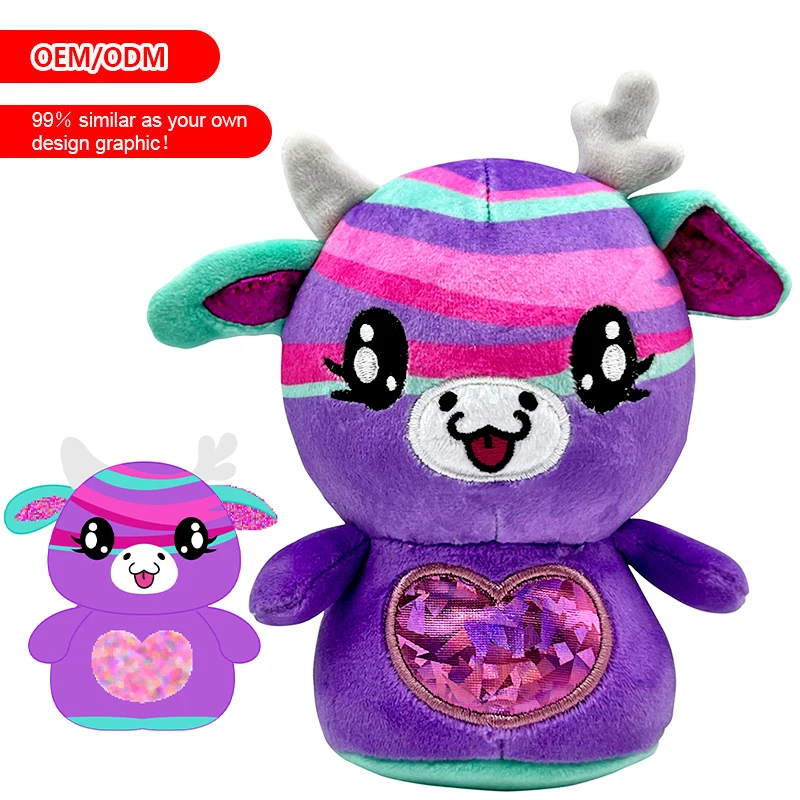 Customized OEM Animal plush toy office Teddy bear doll push home decoration spot wholesale Plush toy