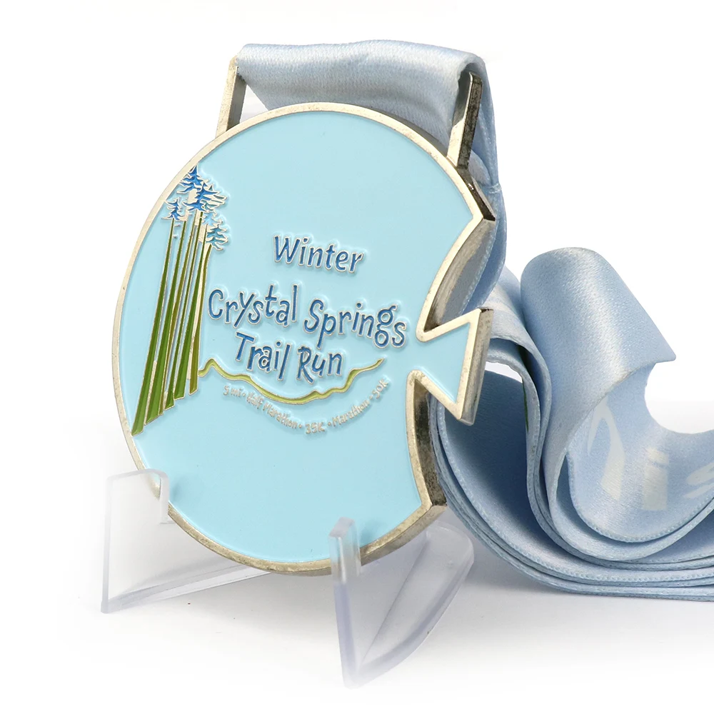 High Quality Antique Gold Silver Big Size Metal Zinc Alloy Custom 3D 2D Judo Jiujitsu Bjj Medal With Ribbon Wholesale