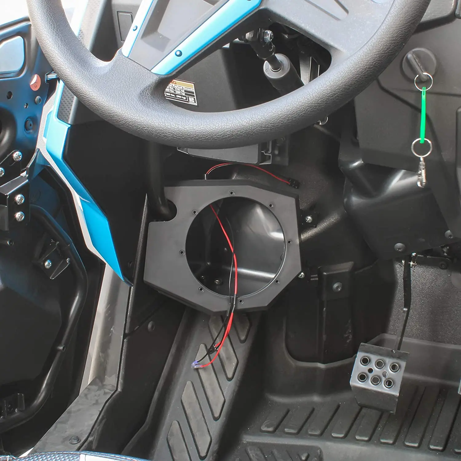 Kick Pod Brackets for RZR XP 1000, SAUTVS Speaker Mount Front Kick Panels for Polaris RZR XP 1000 XP4 Turbo Dynamix 2014-2021