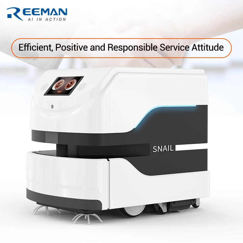 Reeman Source Manufacturers Recruit Cleaning Robot Agents Automatic Clean Robot Sweeper Robot Vacuum Clean