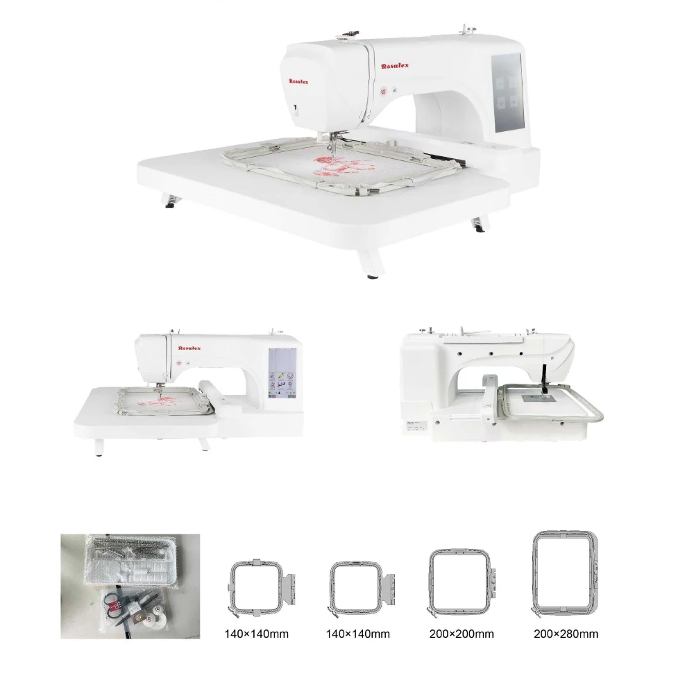 ES6 Multi-functional Computerized Sewing Easy Operating Stitching Computerized Embroidery Machine