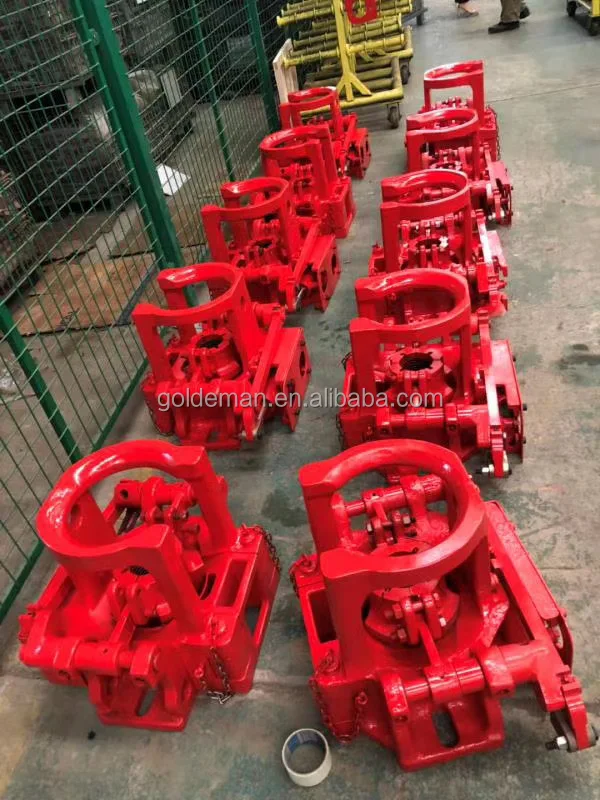 API Standard Oil drilling tools tubing spider 100 ton /casing spiders