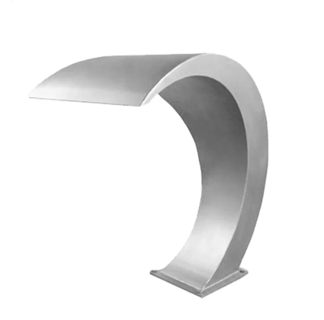 Pool Equipment Stainless Steel Garden Water Features Waterfall for Swimming Pool Cascade Blade Waterfall Fountain