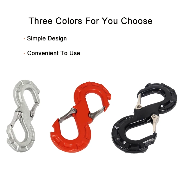 The Best Steel thickening and strengthening towing hook for jeep winch