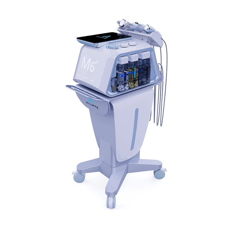 Second Generation M6 Multi Power Small Bubble Skin Management Device for Deep Facial Cleansing and Pore Introduction