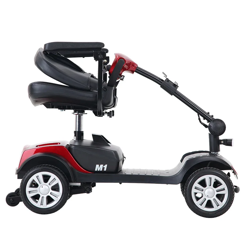 Sweetrich popular portable folding 4-wheels mobility scooter electric elderly mobility scooter SW1000S