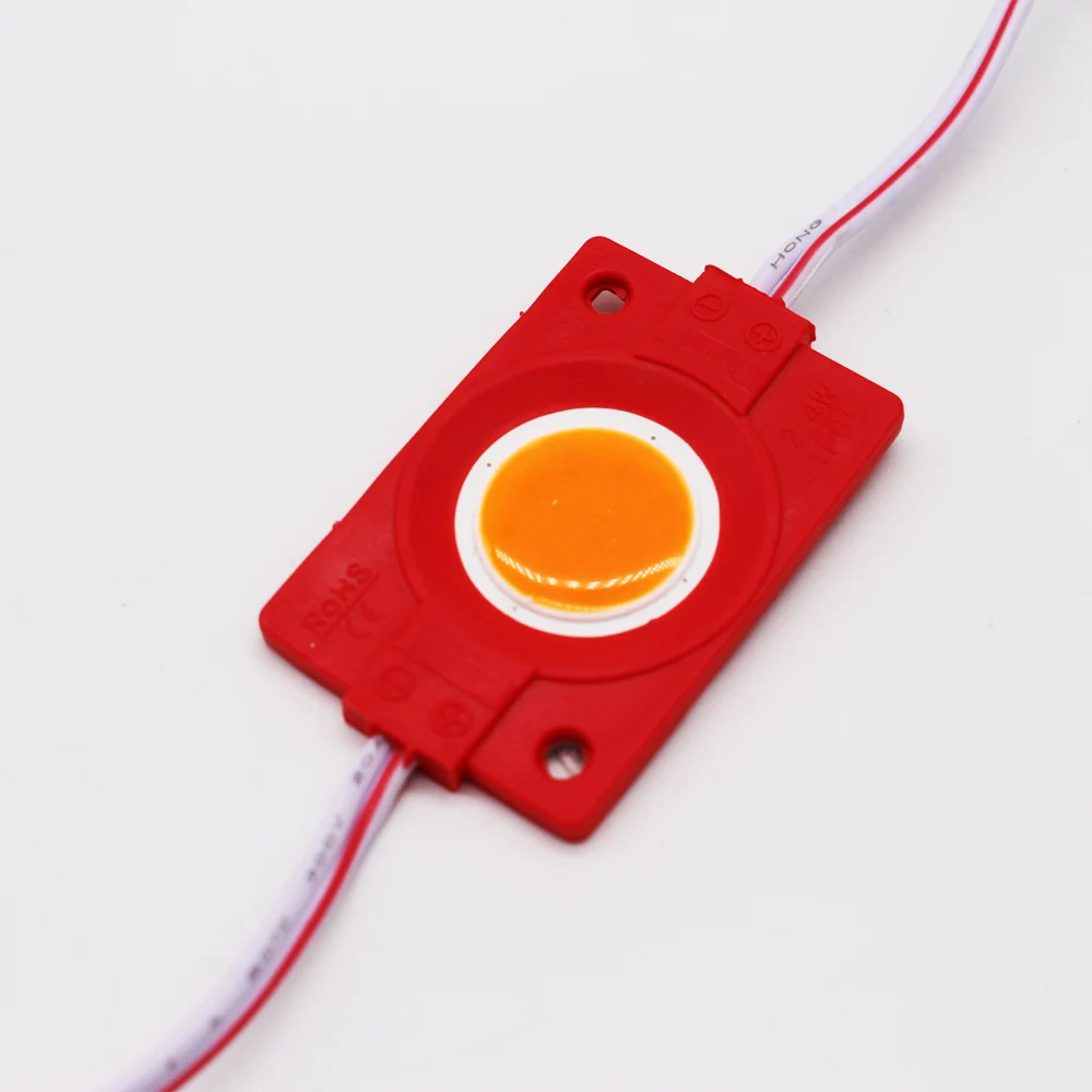  Новый Дизайн монета COB модуль 12V/24V 2 4 W 9 светодиодные чипы 220Lm IP65 хорошего качества для автомобиля задних сигнальных огней рекламная