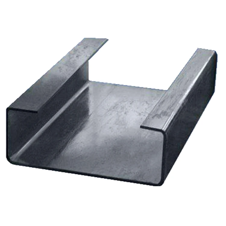 Rolled formed galvanized u channel 10mm steel u type steel channels to korea u channel mild steel s235jr