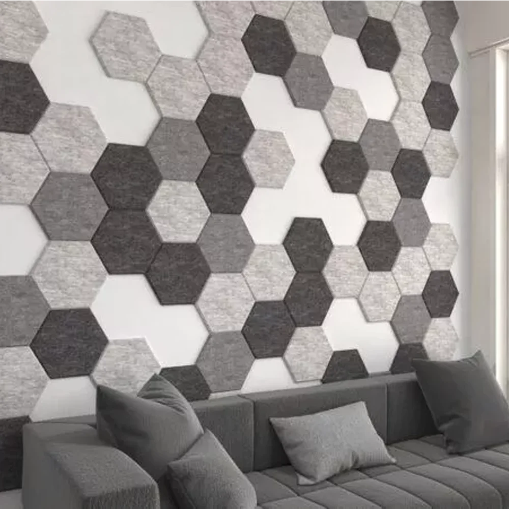 Fireproof Newly Arrival Colorful Decorative Polyester Fiber Acoustic Wall Panel Buy For Villa