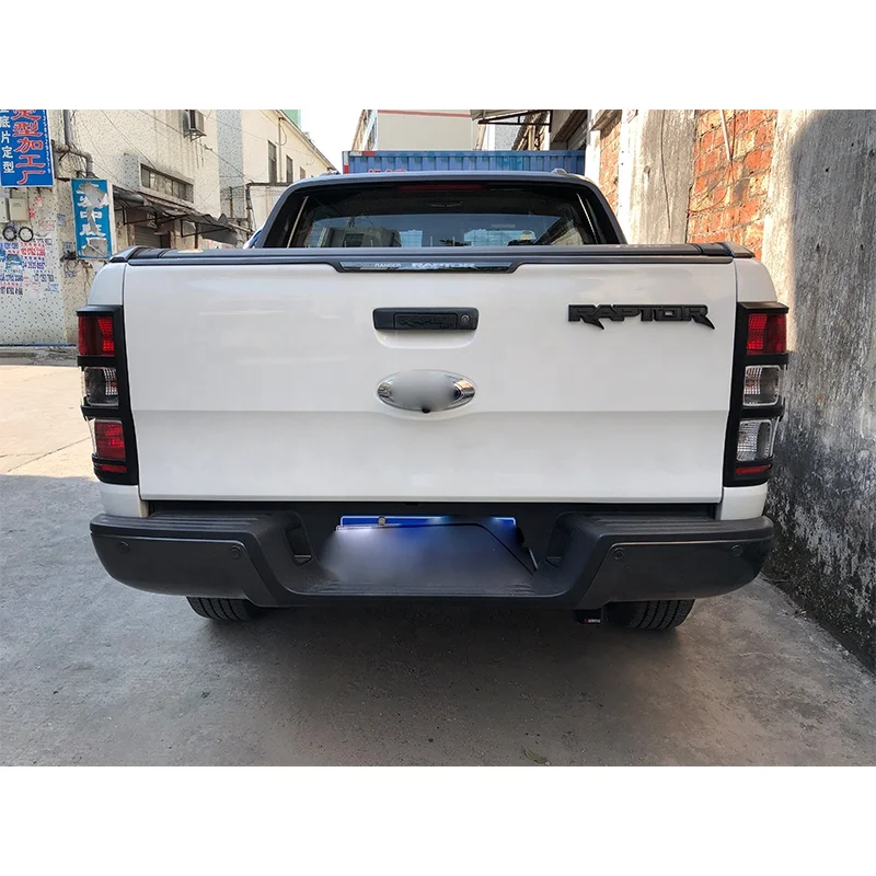 4x4 Accessories Body Parts Abs Matte Black Head Light Cover For Ranger 2012+