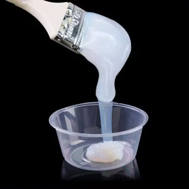 Transparent waterproof glue toilet waterproof paint bathroom toilet glue Special glue free brick leak repair material
