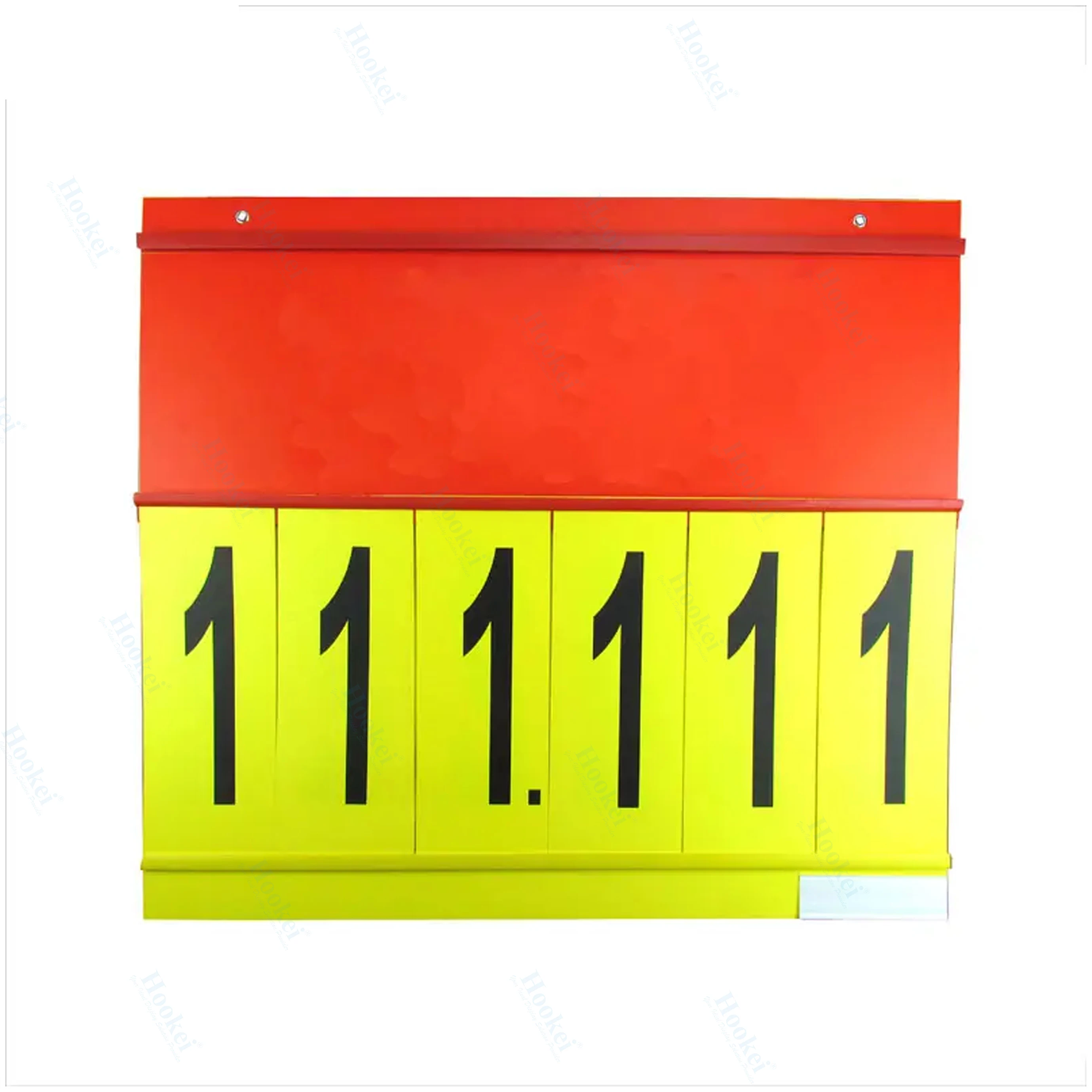 25 Years Experience Pvc Plastic Store Product Display Digital Flip Chart Supermarket Price Sign Board Flip Numbers Cent Pads