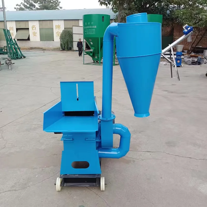 Hot sale 300 500kgh 400 800kgh home use Animal poltry Feed pelleting plant pellet mill with hammer mill