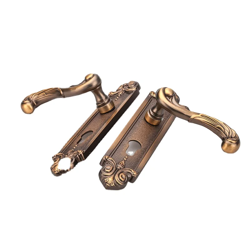 Superior quality cold room internal door pull handle metal bedroom interior door handle lock