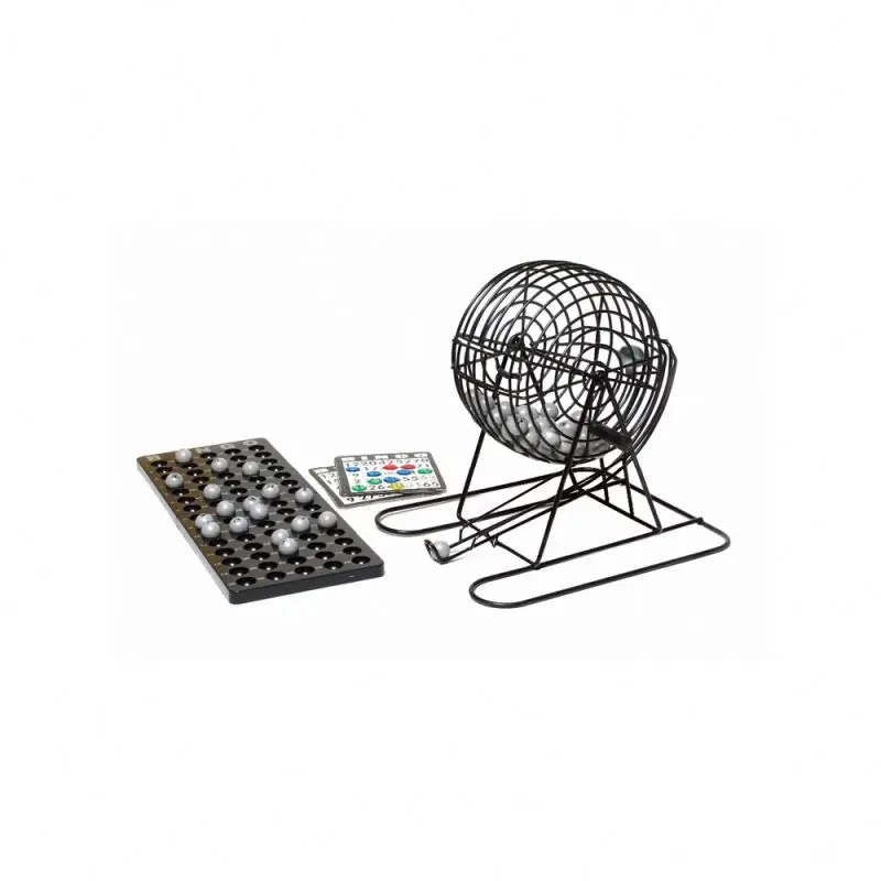 Custom Made Deluxe Wire Cage Bingo Set