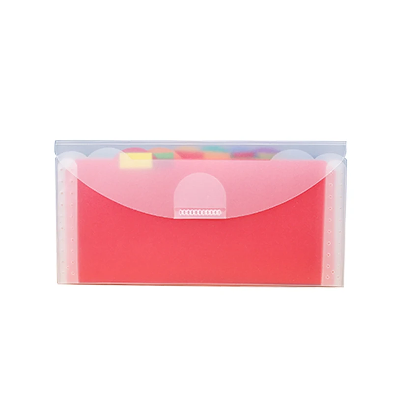 B6 Mini Accordion File Organizer with 7 Pocket Coupon Organizer Folder  Expanding File Folder 6 Labels Index holder