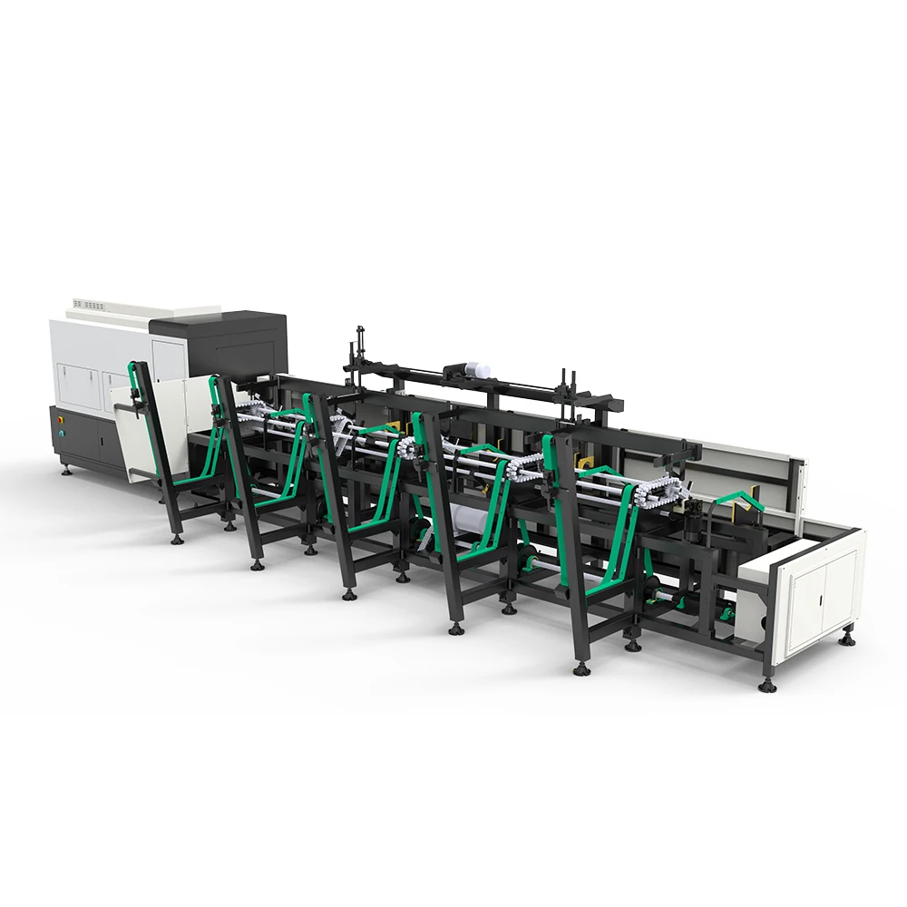 Economical Laser Pipe Cutter 1kw 2kw Small Metal Tube Fiber Laser Cutting Machine automatic laser cutter for sale