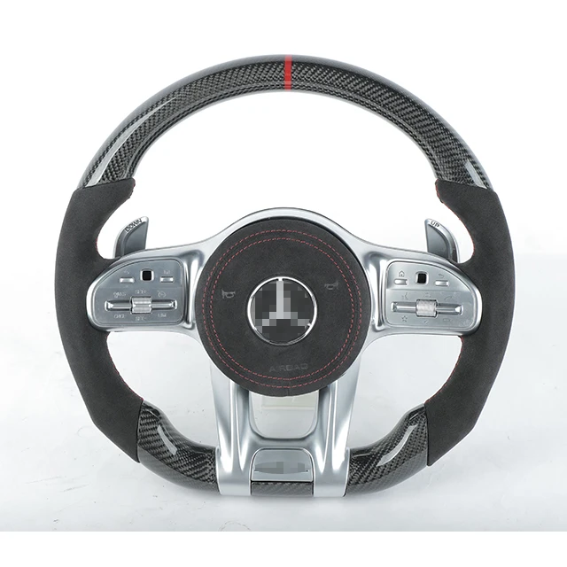 Рулевое Колесо Amg из углеродного волокна для Mercedes Benz S Class W222