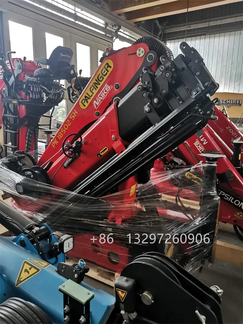 4 Tons to 20 TonsFolding Knuckle Boom Palfinger Jib Crane with Remote Control