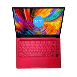 2022 Metal Case 14.1 Inch 1920*1080 Netbooks Os Win 10 I5 10 Gen Quad Core 1.8GHz New CPU Red Laptop