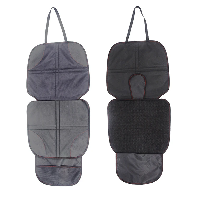 Four Seasons Universal Car Seat Cover Full Set PU Leather Non-Slip Mat Luxury Car Seat Protector Cover Net Pocket Storage Bag