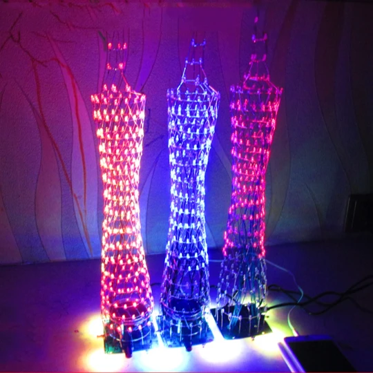 Комплект для изготовления светодиодных электронных светильников «сделай