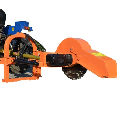 FHM tractor stump grinder with double blade