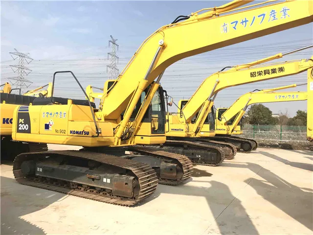  Самая низкая цена! Высококачественные и активные экскаваторы KOMATSU PC200 б/у по лучшей