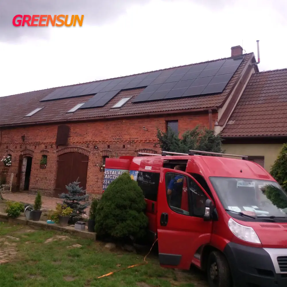Monocrystalline Silicon Solar Panels Full Black 440W 450W N-type Topcon 96 Cells 460W System PV Panel for Roof Install