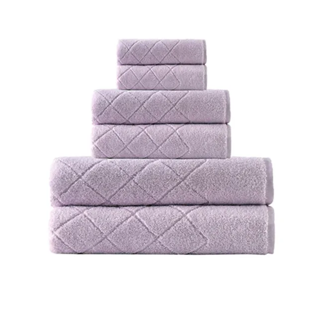 wholesale custom 70x140 cm 100% cotton luxury jacquard bath towel set