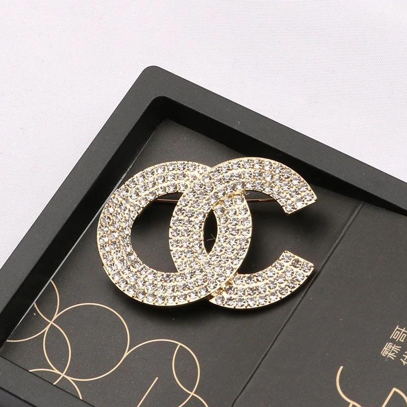 Famous Designer Luxury Brand Full Cd Double Letter C Necklace